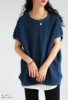质感显瘦2024夏季日本贵牌宽松短袖蝙蝠T恤纯棉