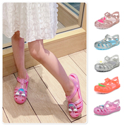 crocs卡洛驰夏季女童鞋，公主鞋透气洞洞，鞋伊莎贝拉轻便凉鞋205535