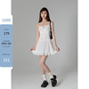 cozydays法式白色吊带连衣裙女秋季气质高级感芭蕾风小白裙