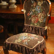 品厂促欧式餐椅垫套装椅子凳子坐垫防滑冬季加厚四季通用可拆洗布