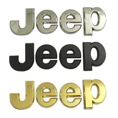 吉普Jeep车标标贴金属尾标装饰贴