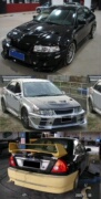 高品质Lancer EVO 5~6代\菱帅改装EV战斗版前杠\后杠宽体大包围