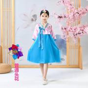 l儿童韩女童朝鲜民族舞蹈服服少数影J民族演出表演今服装大长摄