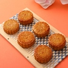 广式蛋黄莲蓉月饼20个苏式酥皮糕点，传统手工老式中秋月饼黑芝麻