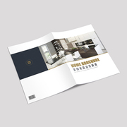 室内装饰公司宣传册设计企业大气画册家居建筑册子PSD模板素材415