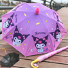 库洛米儿童雨伞卡通儿童伞，幼儿园小学生公主，伞晴雨两用动漫伞黑胶