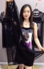 韩版夏宽松遮肚显瘦中长款两件套连衣裙女2021时尚，短袖吊带裙