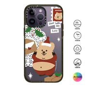 香港Casetify  DEAR MY LOVE KKOTKA小熊适用iPhone14/13/12/Pro/Max手机壳