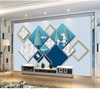 北欧电视背景墙装饰壁纸客厅个性创意墙布现代简约风格墙纸8d壁画