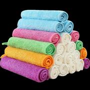 竹纤维洗碗巾抹布洗碗布家务清洁巾不易沾油掉毛吸水厨房家用10片