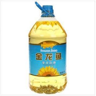  5L金龙鱼葵花籽油食用油非转基因压榨（武汉满百包邮）