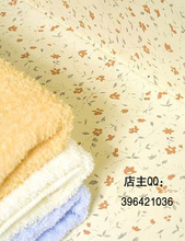 淘金币 衣柜贴纸/自粘性印花装饰贴/抽屉贴纸(黄色碎花)10m