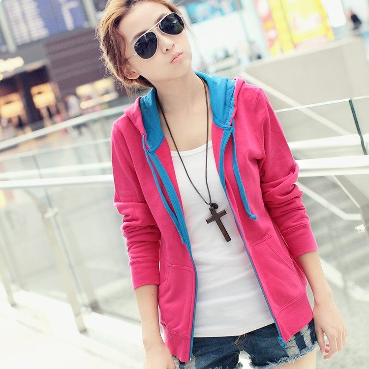 运动休闲中学生外套...