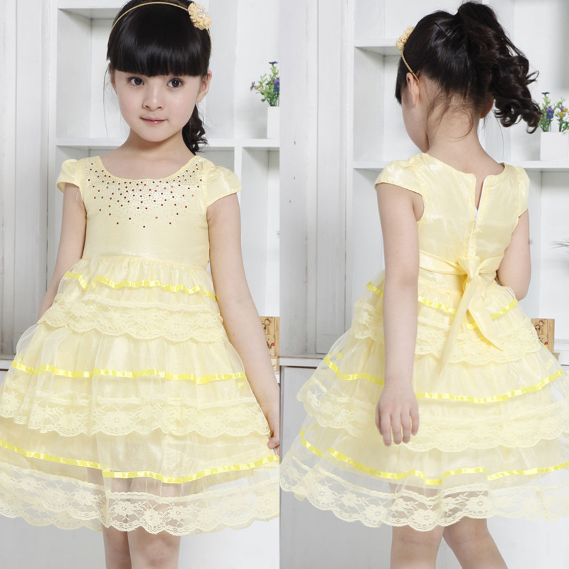女童夏装公主裙...