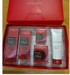 正品L'oreal巴黎欧莱雅复颜五件套装美白抗皱