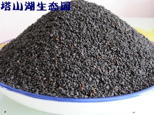  【打折促销中 】山区自种杂粮不打农药 生黑芝麻 补肝肾降血糖