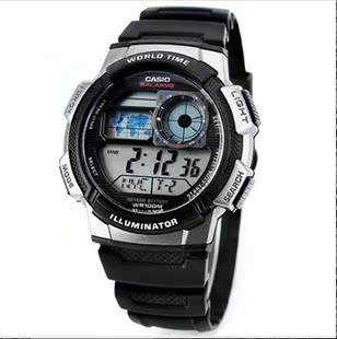  男孩正品卡西欧手表学生手表 儿童表kaxiou男表 AE-1000W-1BV