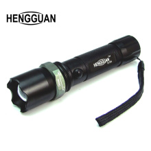 正品HENGGUAN H825 强光手电筒充电 Q5 LED手电  调焦 变焦 远射