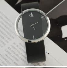 La Sra. CK relojes hueco femenino forma transparente relojes simples Corea lista Relojes de mujer de moda