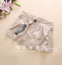 【棉先生 换季特价5折】优质莱卡棉 低腰半身短裙 X6672
