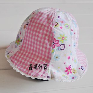 日本原单儿童帽子 防UV 紫外线 宝宝帽子 50C
