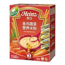亨氏鱼肉蔬菜营养米粉优质蛋白质 3段 8-36个月 225g