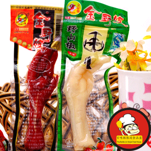  江浙沪皖整箱包邮 特价金厨娘野山椒凤爪/五香鸡爪 30g