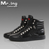 Mr.ing 2010上市新品 软牛皮+保暖内里城市休闲靴[H099-1R]