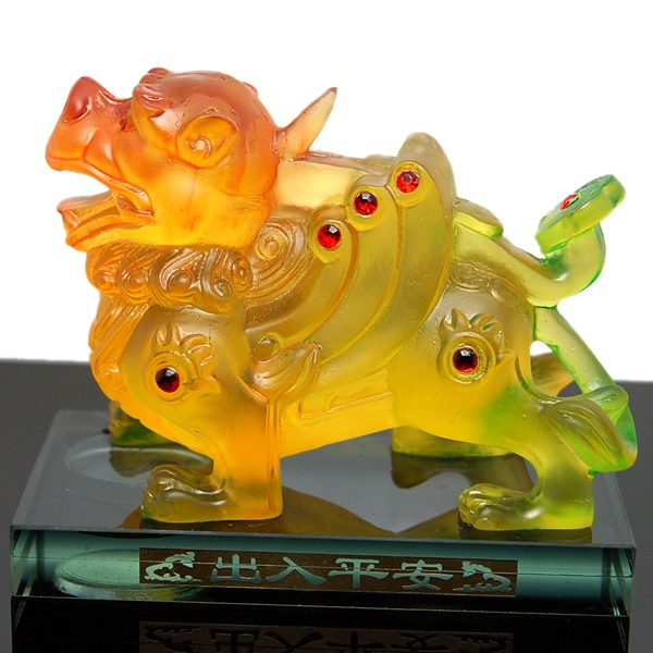 吉善阁 开光招财貔貅车用摆件 汽车装饰品保平安护身的必备饰品