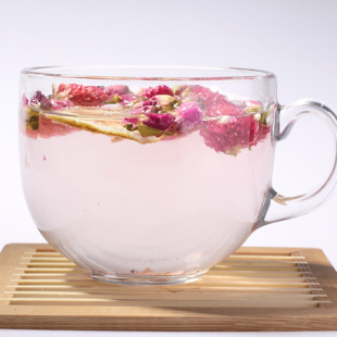  最美花茶 复方花草茶组合 千日红柠檬片兰州玫瑰花茶 美容美白茶