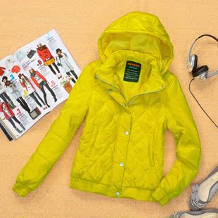 断码特价 正品Semir/<span class=H>森马</span>歌舞青春<span class=H>外套</span> 女式棉衣薄款