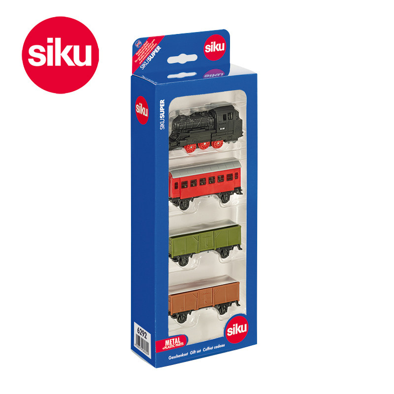 Germany train SIKU gift packed second quarter of U6292 alloy car model toy
