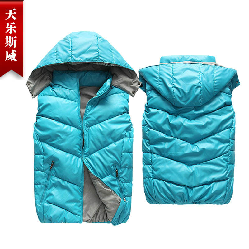 秋冬装新款韩版女装<em>森马女款羽绒</em>棉外套背心棉