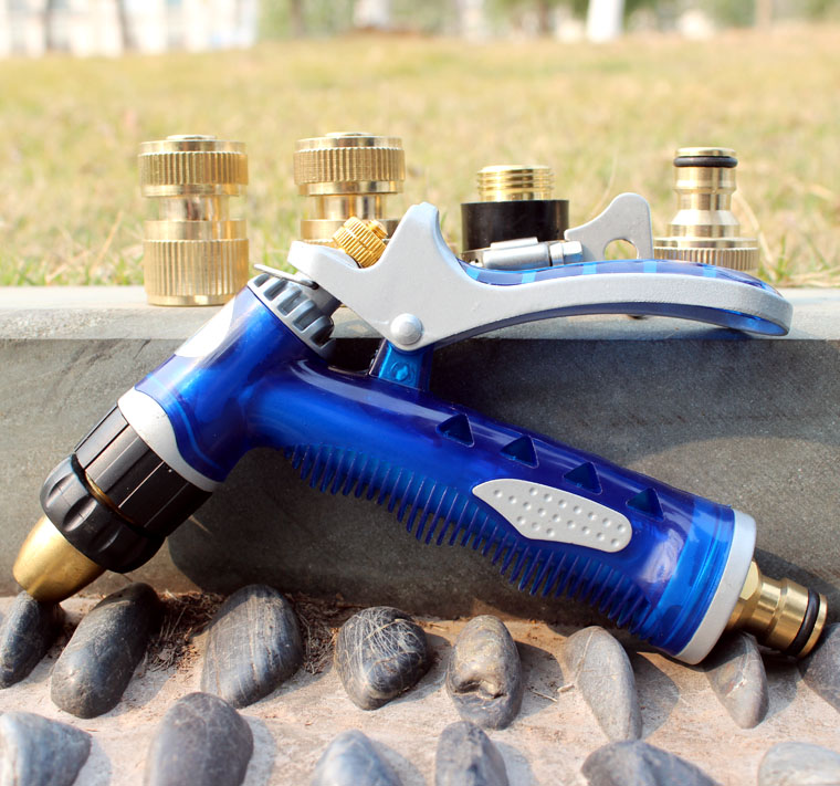 Elephant Head blue Pure copper Water gun Pure copper Through the water Joint Pure copper Universal joints high pressure Car wash water gunin the Car/Articles/Fitting/Refit , Car cleaning supplies/Cleaning Tools , Car wash water gun category - from Buy2taobao.com to provide professional Taobao agent buy service