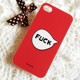 fuck personalized cellphone shell iphone4 4S Apple cases sets