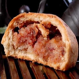 淘牛品】10个包邮 云南特产 仁丰祥中秋 云腿 火腿 月饼 50g 宣威