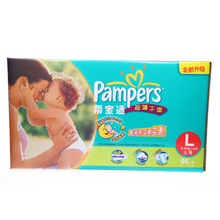 Pampers�ﱦ�ʳ�����ˬֽ���/��ʪ�������װL96Ƭ
