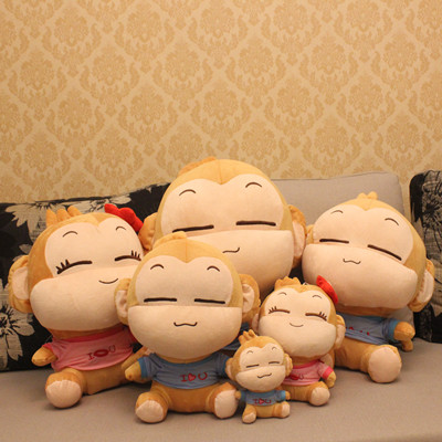 噜汐汐 悠嘻猴公仔...