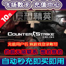 世纪天成/反恐精英10元点卡/跑跑卡丁车100点/CSOL点卡/自动秒充