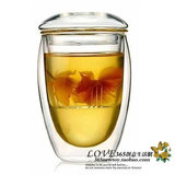 PAVINA手工双层隔热玻璃杯茶水杯【丹麦Bodum正版/进口/包邮】