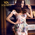 VOA维欧艾 新生代活性丝绸女装 高档真丝连衣裙 2012春夏新款