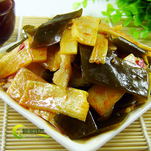  山珍海味 海带笋片 消脂解腻 下饭菜咸菜酱菜 营养美味 私房菜