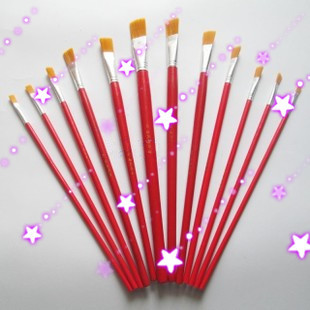 花生牌 工业用油漆工点漆笔 油漆笔 油画笔 大中小号排笔 包邮-淘宝网