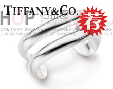 Tiffany plata de ley 925 joyas de alambre de apertura del anillo, regalo, regalos