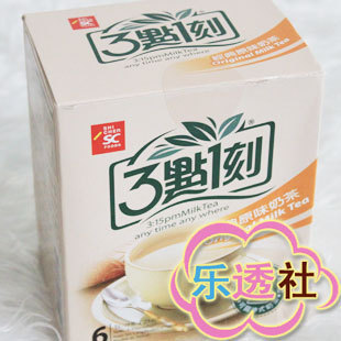  乐透社 台湾 原装进口三点一刻奶茶 3点1刻 经典原味奶茶120克