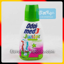 德国 Odol-med3 儿童保护牙龈杀菌 漱口水 刷牙 6岁+ 300ML
