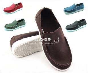  包邮特价男鞋帆布鞋套脚懒人鞋老北京布鞋男开车休闲鞋cross板鞋