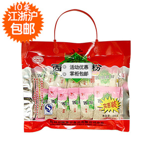  10袋以上江浙沪包邮 杭州特产万隆 西湖藕粉 红枣莲子味 420克