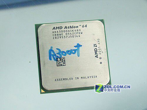行货速龙 3000+ 754针 64位 主频2G 二级缓存512K 正式版 正品