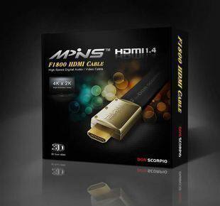 5折!升频 F1800 1.4版 hdmi 线 高清线1米-30米 HDMI 支持3D 高速